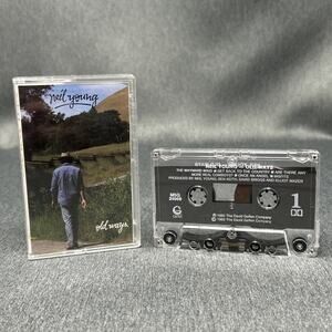 Vtg 1985 Neil Young Old Ways Cassette Tape Geffen Records Country Rock Waylon VG